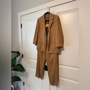 Jordan Louis Classic Tan Two-Piece Suit with both Jacket (sz 10) & Pants (sz 29)
